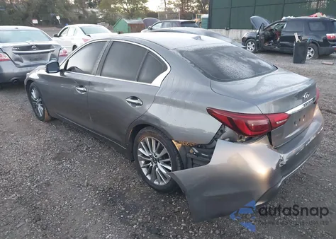 2021 Infiniti Q50 Luxe Awd из США, поврежденный, VIN JN1EV7BRXMM755069
